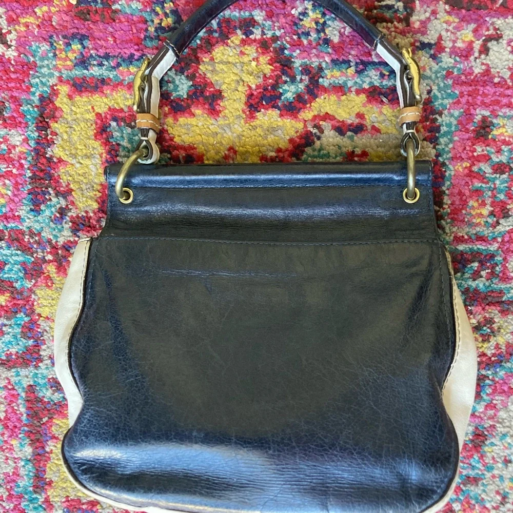 Vintage Coach 70th Anniversary Nautical Leather Crossbody Bag - Picture 2 of 16